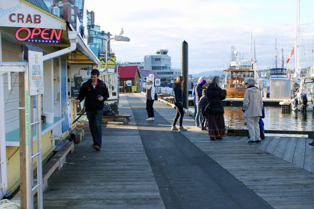 Fisherman's Wharf on a Victoria water tour
