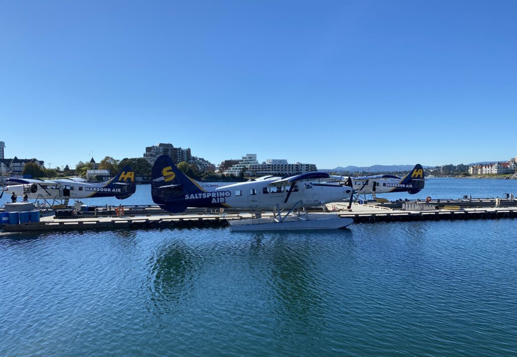 Victoria Harbour Seaplanes on Vancouver Island